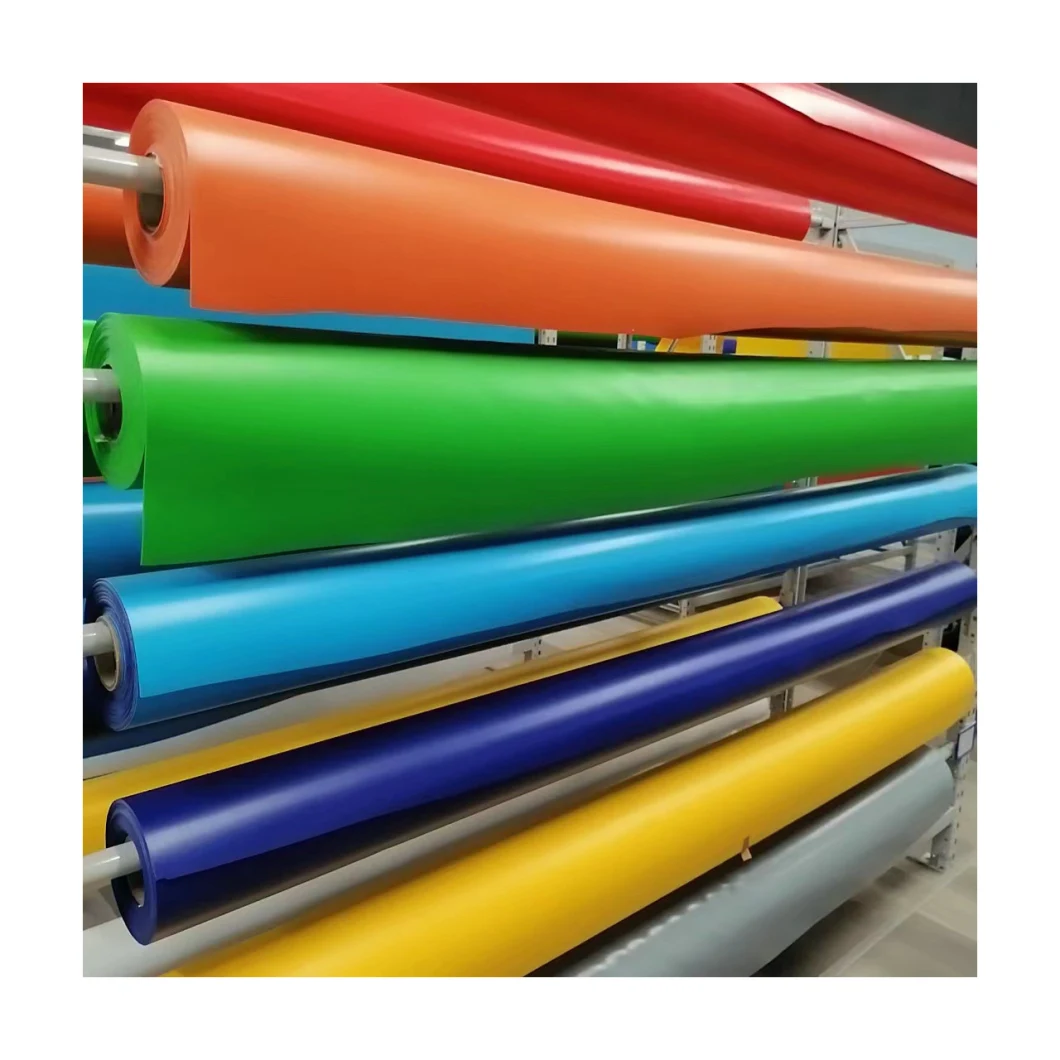 Sijiatex Multipurpose Heavy Duty Waterproof UV Resistant Vinyl PVC Coated Polyester Fabric Laminated Tarpaulin