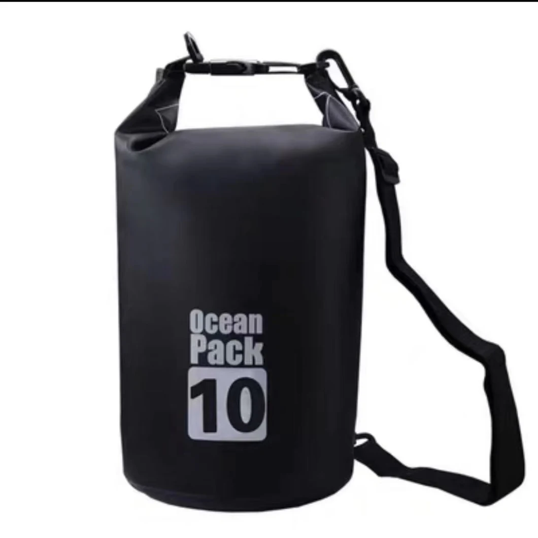 Dfaspo Quality Foldable PVC Waterproof Bag Roll Top Dry Backpack