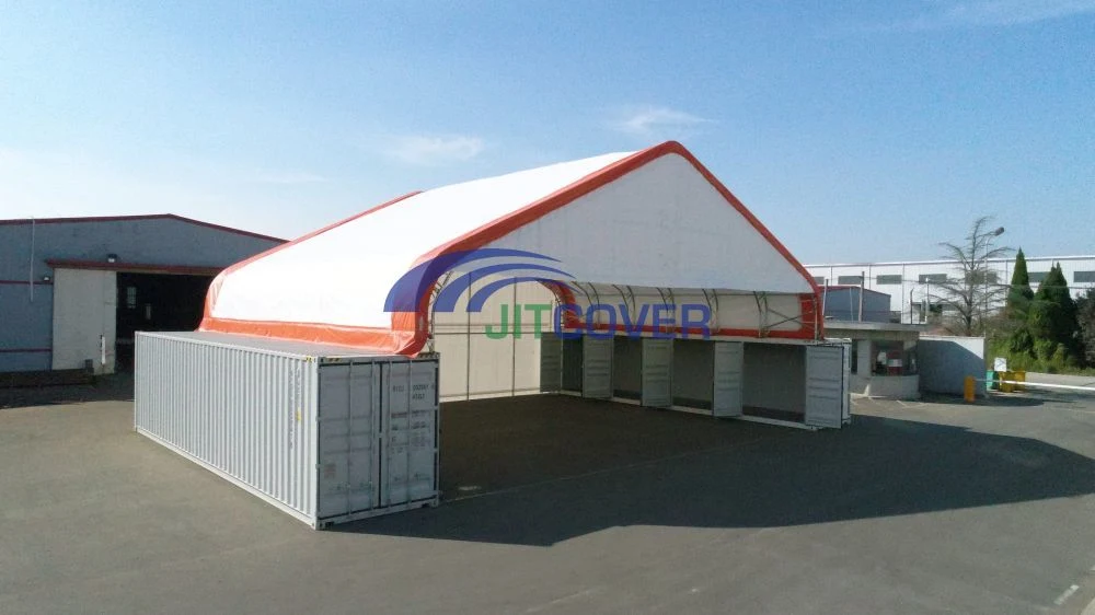 Shipping Container Steel Roof PVC Canopy Awing Tent (JIT-5040C)