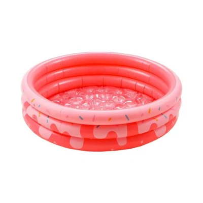 Donut redondo Piscina inflable para niños Piscina de PVC