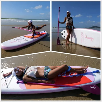 Drop Stitch PVC Custom Paddleboard Surf Inflable Stand up Paddle Board Isup Surf Board en 10'6''