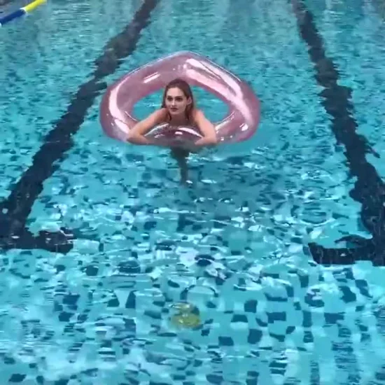 Barato hermosa piscina de piña de PVC para natación al por mayor piscina inflable con forma de piña para la venta